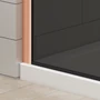 Picture 4/5 -Walk-in Rose Gold shower wall, with smoked glass 80, 200cm, 8mm, NANO