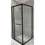 Picture 8/14 -Firenze shower cabin Black 6mm 70 cm, NANO