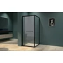 Picture 12/14 -Firenze shower cabin Black 6mm 70 cm, NANO