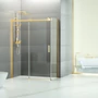 Picture 4/4 -Milano Duo Gold shower cabin 80x120, 195cm, 8mm, NANO
