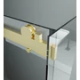 Picture 2/4 -Milano Duo Gold shower cabin 80x120, 195cm, 8mm, NANO