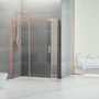 Picture 4/4 -Milano Duo Rose Gold shower cabin 80x120, 195cm, 8mm, NANO