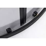 Picture 6/10 -Murcia Black curved shower cabin 80x80, 190cm, 6mm, NANO