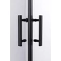Picture 3/10 -Motril Black shower cabin 80x80m 190cm, 6mm,, NANO