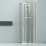 Picture 5/7 -Murcia Gold curved shower cabin 80x80, 190cm, 6mm, NANO