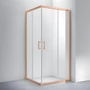 Picture 1/8 -Motril Rose Gold shower cabin 80x80 190cm, 6mm, NANO