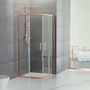 Picture 5/8 -Motril Rose Gold shower cabin 80x80 190cm, 6mm, NANO