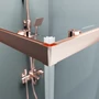 Picture 2/8 -Motril Rose Gold shower cabin 80x80 190cm, 6mm, NANO