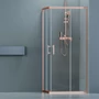 Picture 6/8 -Motril Rose Gold shower cabin 80x80 190cm, 6mm, NANO