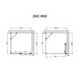 Picture 6/7 -Cordoba Duo shower cabin 90x90, 195cm, 6mm, NANO