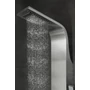 Picture 2/5 -Verona Silver thermostatic shower panel, stainless steel, LED