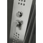 Picture 11/14 -Alegre Silver shower panel, stainless steel