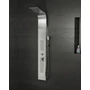 Picture 3/14 -Alegre Silver shower panel, stainless steel