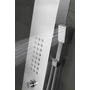 Picture 5/5 -Verona Silver thermostatic shower panel, stainless steel, LED