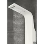 Picture 6/13 -Alegre White shower panel, stainless steel