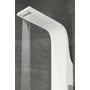 Picture 7/13 -Alegre White shower panel, stainless steel