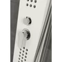 Picture 11/13 -Alegre White shower panel, stainless steel