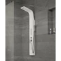 Picture 2/13 -Alegre White shower panel, stainless steel