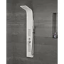 Picture 3/13 -Alegre White shower panel, stainless steel