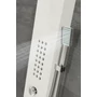 Picture 13/13 -Alegre White shower panel, stainless steel