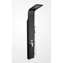 Picture 1/12 -Alegre Black shower panel, stainless steel