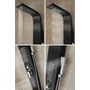Picture 12/12 -Alegre Black shower panel, stainless steel