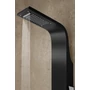 Picture 5/12 -Alegre Black shower panel, stainless steel