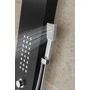 Picture 3/5 -Verona Black thermostatic shower panel, stainless steel, LED