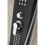 Picture 7/12 -Alegre Black shower panel, stainless steel