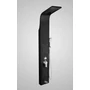 Picture 1/14 -Merin Black shower panel, stainless steel