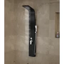 Picture 4/13 -Bologna Black shower panel, stainless steel