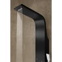 Picture 6/13 -Bologna Black shower panel, stainless steel