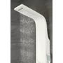 Picture 8/12 -Bologna White shower panel, stainless steel