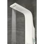 Picture 9/12 -Bologna White shower panel, stainless steel