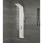 Picture 3/12 -Bologna White shower panel, stainless steel