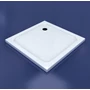 Picture 1/2 -Dotty 100x100x5 cm square acrylic shower tray with siphon