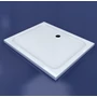 Picture 1/2 -Dotty 80x100x5 cm square, rectangular, acrylic shower tray with siphon