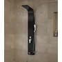 Picture 2/14 -Merin Black shower panel, stainless steel