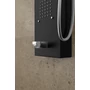 Picture 12/14 -Merin Black shower panel, stainless steel