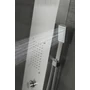 Picture 9/14 -Merin Silver shower panel, stainless steel