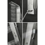 Picture 14/14 -Merin Silver shower panel, stainless steel