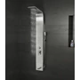 Picture 4/14 -Merin Silver shower panel, stainless steel