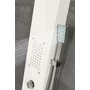 Picture 9/14 -Merin White shower panel, stainless steel