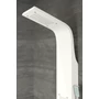 Picture 4/14 -Merin White shower panel, stainless steel