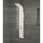 Picture 3/14 -Merin White shower panel, stainless steel