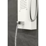Picture 13/14 -Merin White shower panel, stainless steel
