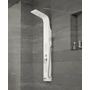 Picture 1/14 -Merin White shower panel, stainless steel