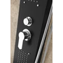 Picture 9/14 -Merin Black shower panel, stainless steel