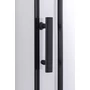 Picture 5/8 -Avignon 6mm Black curved shower cabin 70*70 190cm