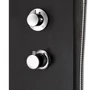 Picture 4/5 -Verona Black thermostatic shower panel, stainless steel, LED